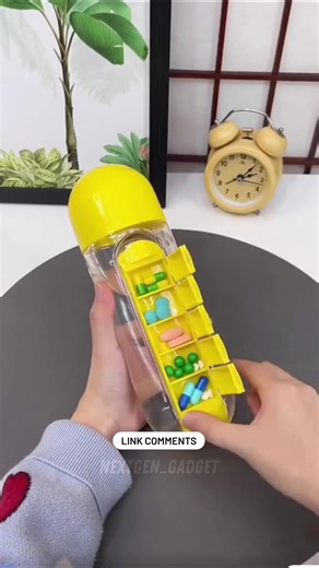 Pill organiser bottle 💊 | Mohmmed Javeed