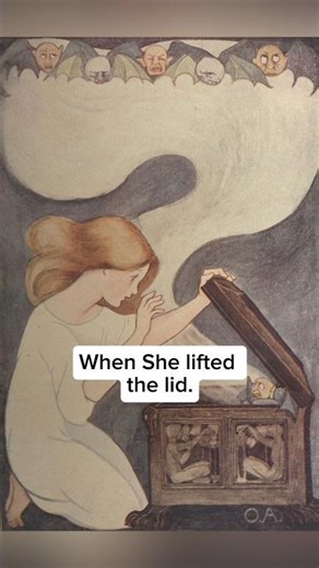 The myth of Pandora's box | #history #viral #philosophy #story #trending #shorts