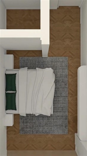 The Magic of 2D to 3D Interior Design #interior444 #transformation #3dinteriordesign