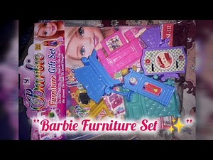 Barbie Furniture Set 🩷✨ | Unboxing Barbie Dollhouse Furniture & Toys | The Unbox Lab