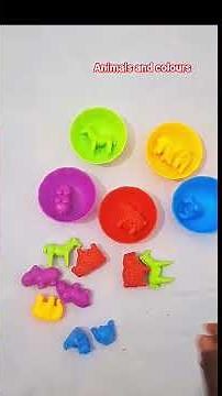 "Animals and Colours Fun 🌈🦁 | Learn Colours with Animals for Kids"