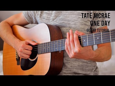 Tate McRae – One Day EASY Guitar Tutorial With Chords / Lyrics