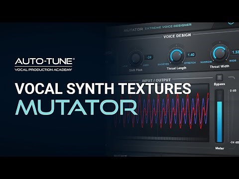 Using Antares Mutator for Vocal Synth Textures