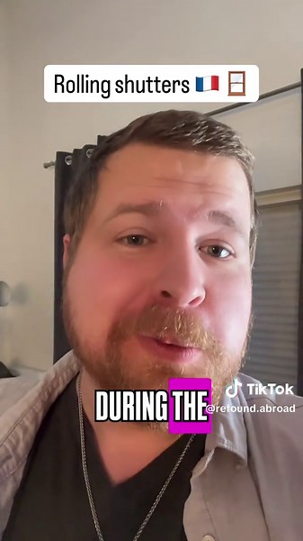 First time I saw this I thought something was wrong 😳🪟 Europe vs America housing is wild #CultureShock #EuropeVsUSA #France #movingabroad