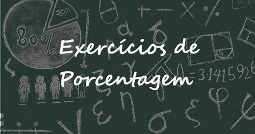 Exercícios de Porcentagem