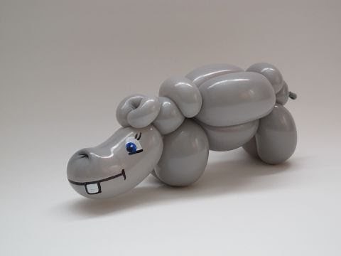 Hippo Balloon Tutorial - Video 1 - BalloonTube with Graham Lee