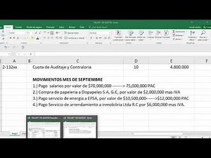 Ejercicio práctico No. 1: Ejecución Presupuesto de Gastos en las entidades públicas