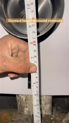 ￼ Standard height concealed commode #shortsvideo #plumbingtime #shortsvideo #concealed plumbing work