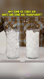 113K views · 705 reactions | Why some ice cubes are white and some are transparent?  #fbreels23 #fbreels #fbreelsfypシ゚viral #virals #viralreelsfb #viralshorts #fypシ゚ #fypシ゚viralシ #fypシ゚viralシfypシ゚ #fypageシ #fypシツ #foryou #foryoupageシ #foryoupageofficiall #storytime #storytelling #storyteller | Ancient Snaps | Facebook
