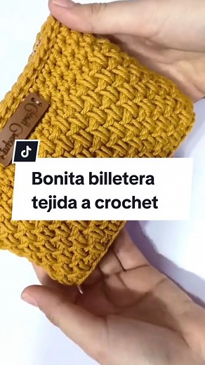 Bonita billetera tejida a crochet para principiantes tutorial paso a paso de crochet Billeteras a crochet Monederos a crochet Proyectos tejidos para principiantes Tutorial de monedero tejido tutorial de crochet #crochetbags #crochetbag #crochettiktok #carterascrochet #tejidosacrochet #crochettutorial #crochetbag #comotejer #ganchillocrochet