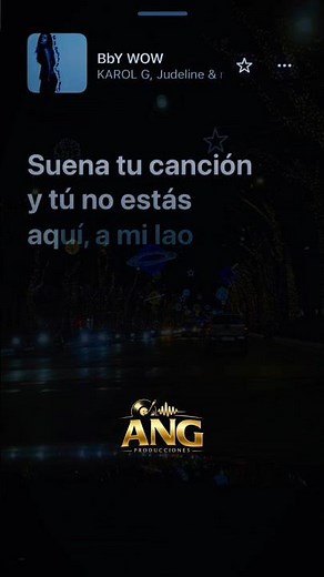 Suena tu canción y tu no estás aquí, a mi lao 🔊🔥 #karolg #videolyrics #shorts #viralvideo #BbyWOW