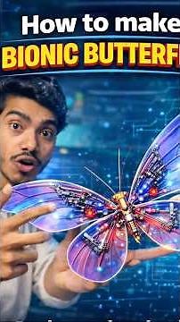 How to make bionic butterfly | Rc butterfly | bionic butterfly | Rc butterfly kaise banaye
