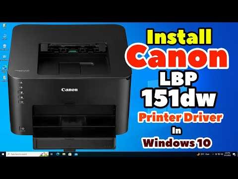 How to Download & Install Canon imageCLASS LBP151dw Printer Driver in Windows 10 PC or Laptop