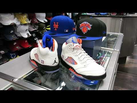 Nike Air Jordan Retro 5 Barcelona - at Street Gear, Hempstead NY