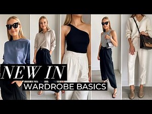 NEW IN BASICS | ZARA, WEEKDAY, ARKET, H&M, EVERLANE
