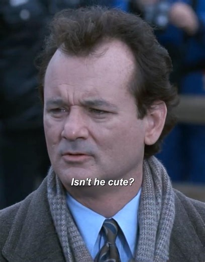 No matter what he did, the day started over. #groundhogday #BillMurray #AndieMacDowell#movie
