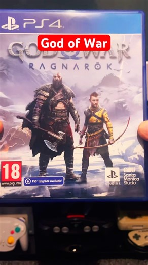 God Of War Ragnarok on PS4 #GodOfWar #PlayStation