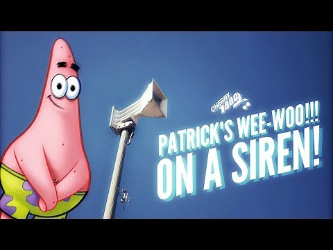 I Played Patrick's WEE-WOO on a Siren!