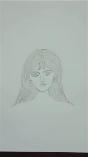 How to draw a female face easily #face #faceart #artwork