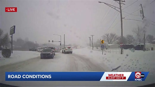 Kansas City Dec. 1 afternoon road conditions: Slick and snowy around metro; multiple closures and crashes reported