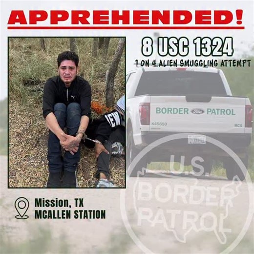 U.S. Border Patrol Sector Chief on Instagram: "Alien smuggling is a serious federal crime — but the reactions we see sometimes could win awards. It’s always the ones who act “big and tough” who start tearing up the moment they’re caught. We keep hearing how fearless they are… right up until the handcuffs click. Let’s be clear: this isn’t a joke, a thrill, or a shortcut. Smuggling carries severe legal consequences, and no amount of bravado changes that."