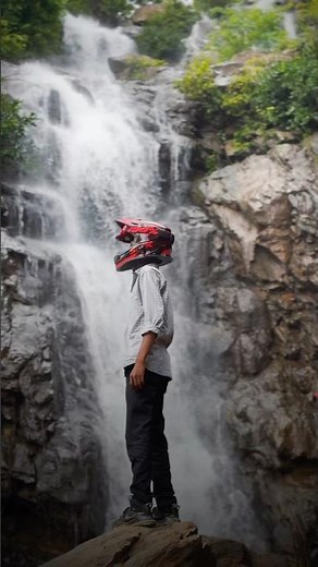 Ehsas: A Moment That Stays” #waterfall #travel #youtubeshorts