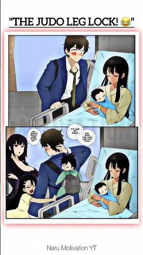 Nagatoro & Senpai’s Future Family?! 👶❤️ The Judo Leg Lock Secret! #deepmeaning #anime #shortsfeed