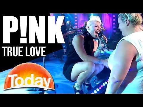 P!NK performs 'True Love' | TODAY Show Australia
