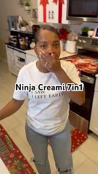 Ninja 7 in 1 Creami - making homemade ice cream. #ninja #ninjacreami #ninjacreamirecipe