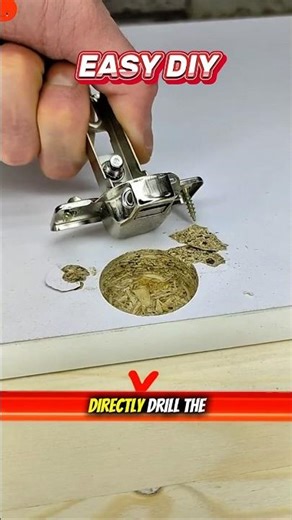 Stronger Concealed Hinge Installation Trick #shorts