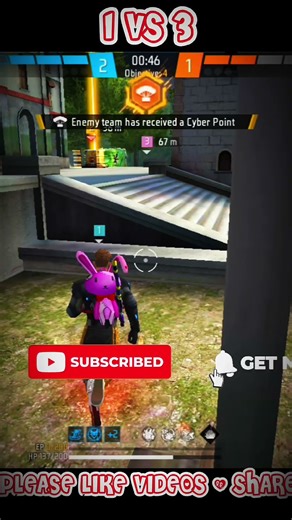 How i m Triple kill in CSR Match gameplay free fire #shots #shortsfeed #shortsviral