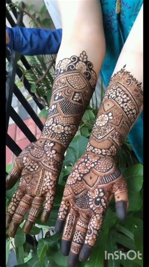 🪄New Dubai bridal mehandi design ideas ✨