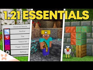 MINECRAFT 1.21 ESSENTIALS UPDATES (full showcase)