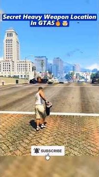 I Found A Secret Weapon Location In Gta5 #gta5 #shorts #short