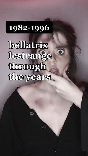 bellatrix lestrange from 1962-1998 #bellatrixlestrange #harrypotter #transition #transformation #fyp