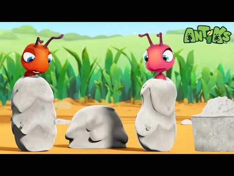 Cemented | ANTIKS | Funny Cartoons For All The Family!