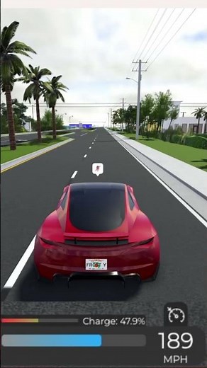 Tesla Roadster Acceleration + Top Speed SWFL