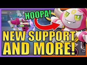 FIRST LOOK AT HOOPA THE NEW META CHANGING SUPPORT RELEASED IN POKEMON UNITE NEW EVENT MODE AND MORE
