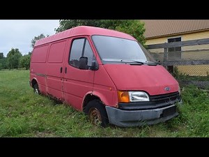 Starting 1994 Ford Transit 2.5D After 12 Years + Test Drive