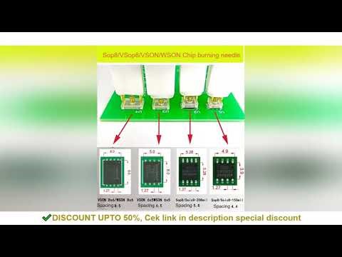 4pcs Sioc8 Sop8 for wsonvson chip download burn write probe spring needle flash eeprom chip burner