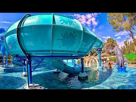 Blue Bowl Water Slide at Güral Premier Belek Hotel