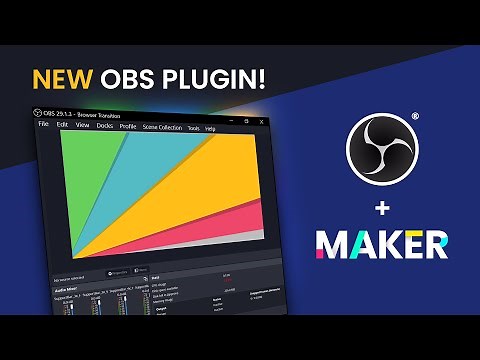 Browser Transition in OBS Studio | A New Must Have Plugin!