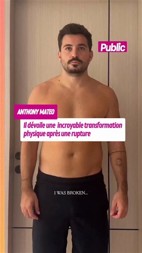💪 Anthony Matéo dévoile une incroyable transformation physique. Il n'y a pas dire, la rupture c'est le meilleur des régimes #anthonymateo #glowup #musculation #regime #rupture #people #public #actupeople #newspeople