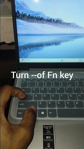Turn ON/OFF Function Key HP EliteBook | Disable or Enable Fn Key #shorts #hp #fnkey#tips #2025