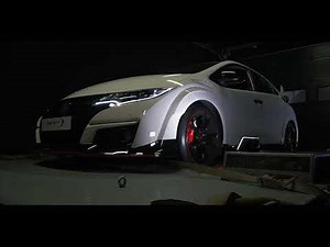 Honda Civic Type R FlexFuel+ : reprogrammation E85 à 350 ch et 484 Nm sur banc Shiftech