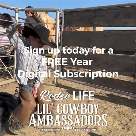 7.9K views · 65 reactions | Sign up TODAY for a FREE YEAR Digital Subscription to Rodeo Life Magazine!!! | Rodeo Life | Facebook