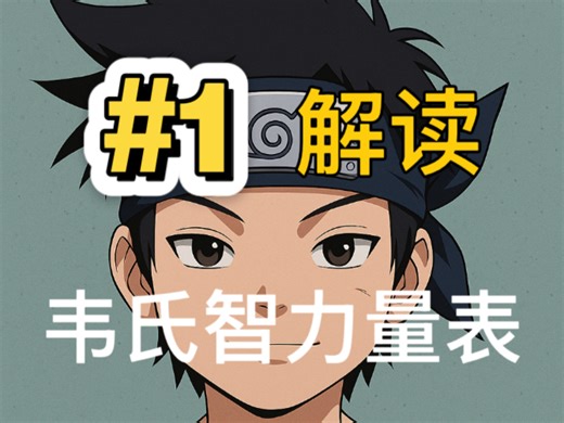 动辄200+的IQ是怎么回事？标准智力测试——韦氏智力量表简介。