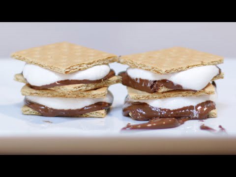 How to Make S'mores in the Microwave | Yummy Smores at Home
