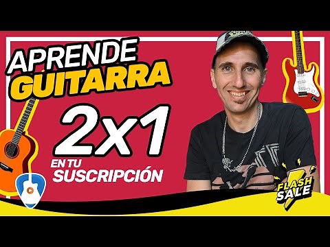 PROMO 2x1: Aprende Guitarra desde Cero en Tus Clases De Guitarra #flashsale