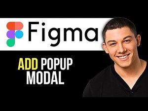 How to Add Popup Overlay Modal in Figma